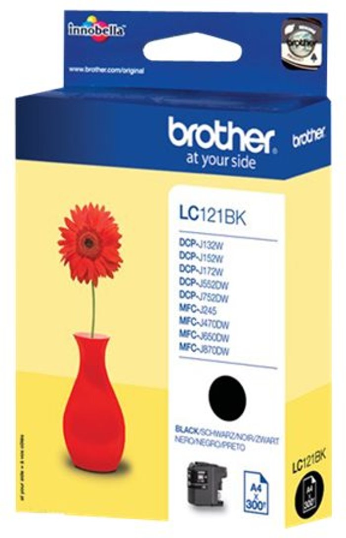 Currys Business | Brother Brother LC121BK - black - original - ink cartridge Brother Brother LC121BK - black - original - ink cartridge