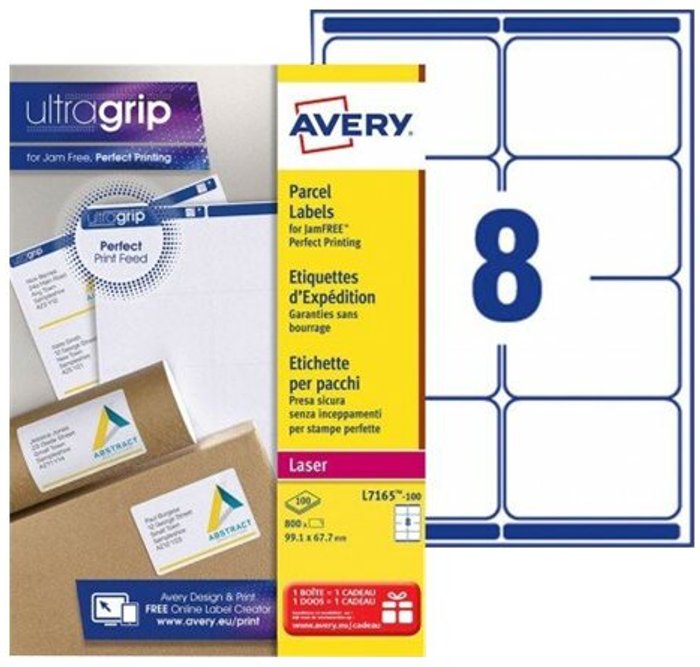 Currys Business | Avery Avery - address labels - 800 label(s) - 99.1 x 67.7 mm Avery Avery - address labels - 800 label(s) - 99.1 x 67.7 mm