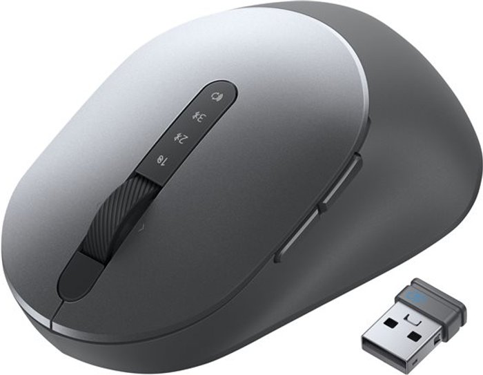Currys Business | Dell Dell MS5320W - mouse - 2.4 GHz, Bluetooth 5.0 - titan grey Dell Dell MS5320W - mouse - 2.4 GHz, Bluetooth 5.0 - titan grey