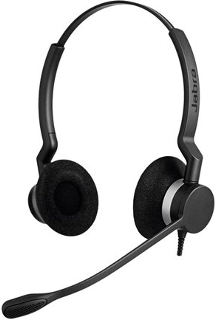 Currys Business | Jabra Jabra Biz 2300 USB UC Duo Headset 2399-829-109 Jabra Jabra Biz 2300 USB UC Duo Headset 2399-829-109