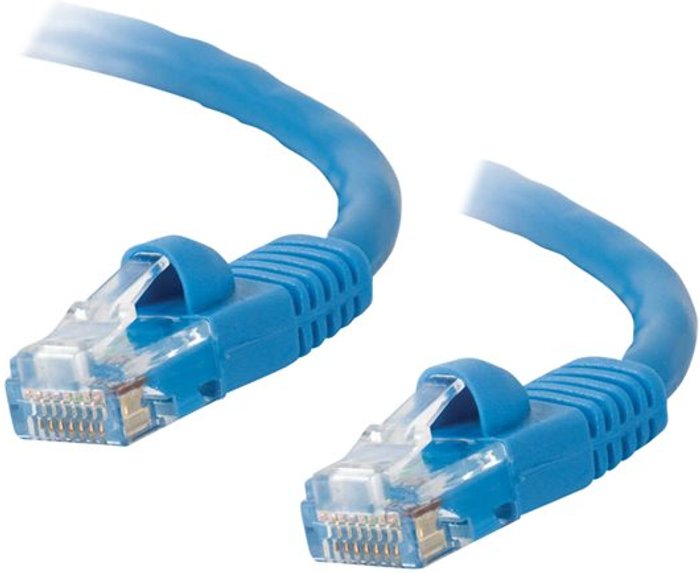 Currys Business | CABLES TO GO C2G Cat5e Booted Unshielded (UTP) Network Patch Cable - patch cable - 3 m - blue CABLES TO GO C2G Cat5e Booted Unshielded (UTP) Network Patch Cable - patch cable - 3 m - blue