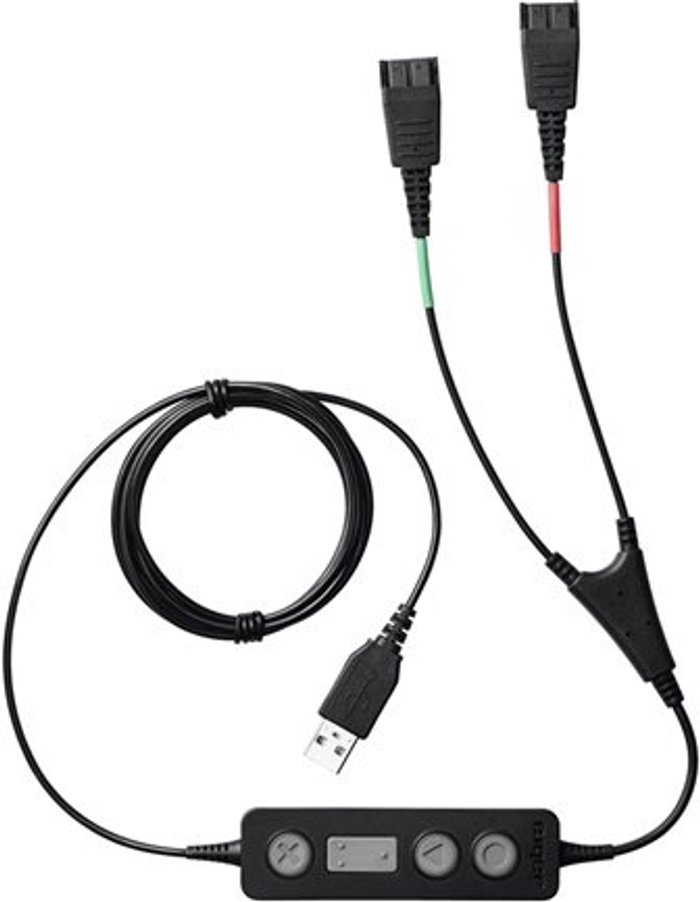 Currys Business | Jabra Jabra LINK 265 - headset adapter Jabra Jabra LINK 265 - headset adapter