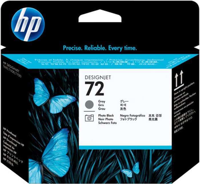 Currys Business | HP HP 72 - grey, photo black - printhead HP HP 72 - grey, photo black - printhead