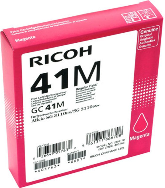 Currys Business | Ricoh Ricoh - magenta - original - ink cartridge Ricoh Ricoh - magenta - original - ink cartridge