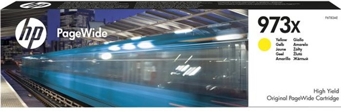 Currys Business | HP HP Original PageWide 973X Yellow Ink Cartridge HP HP Original PageWide 973X Yellow Ink Cartridge