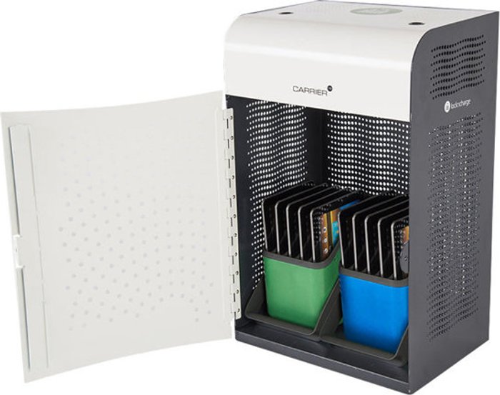 Currys Business | LOCKNCHARGE LocknCharge Carrier 10 Charging Station - cabinet unit - for 10 notebooks/tablets LOCKNCHARGE LocknCharge Carrier 10 Charging Station - cabinet unit - for 10 notebooks/tablets