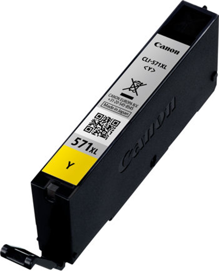 Currys Business | Canon Canon CLI-571XL Inkjet Cartridge High Yield Yellow 0334C001 Canon Canon CLI-571XL Inkjet Cartridge High Yield Yellow 0334C001