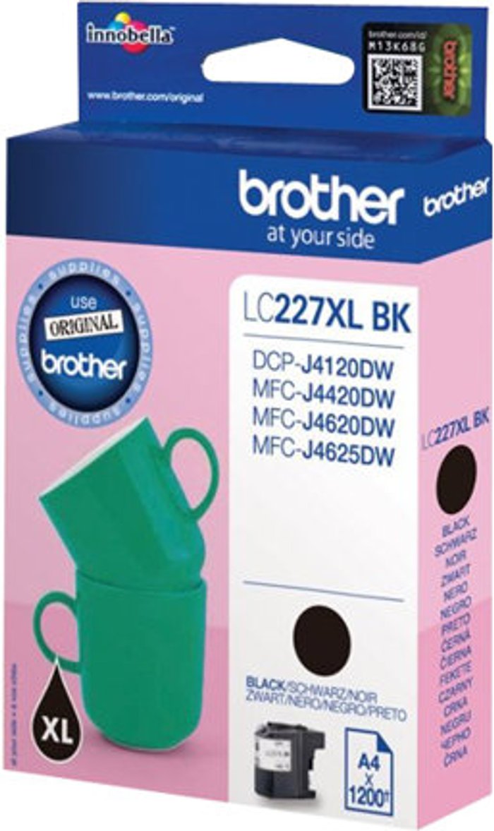 Currys Business | Brother Brother LC227XLBK Inkjet Cartridge High Yield Black LC227XLBK Brother Brother LC227XLBK Inkjet Cartridge High Yield Black LC227XLBK