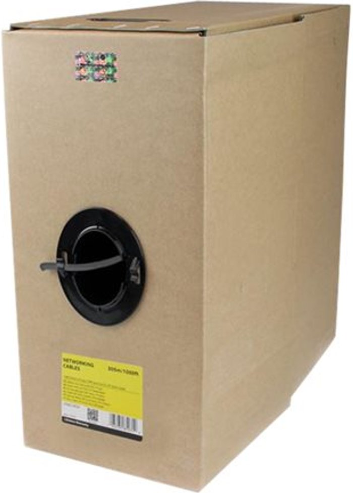 Currys Business | Startech StarTech.com 1000 ft Bulk Roll of Gray CMR Cat6 Solid UTP Riser Cable - Cat 6 Riser Cable - Cat.6 CMR Ethernet Cable - 23 AWG - Gray (WIR6CMRGR) - bulk cable - Startech StarTech.com 1000 ft Bulk Roll of Gray CMR Cat6 Solid UTP Riser Cable - Cat 6 Riser Cable - Cat.6 CMR Ethernet Cable - 23 AWG - Gray (WIR6CMRGR) - bulk cable -