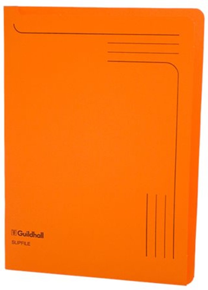 Currys Business | Guildhall Exacompta Guildhall Slipfile Manilla 230gsm Orange (Pack of 50) 4607Z Guildhall Exacompta Guildhall Slipfile Manilla 230gsm Orange (Pack of 50) 4607Z