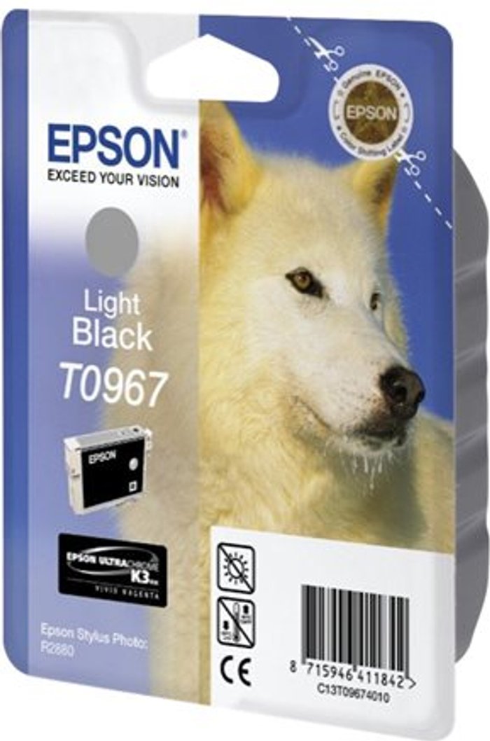 Currys Business | Epson Epson T0967 - light black - original - ink cartridge Epson Epson T0967 - light black - original - ink cartridge