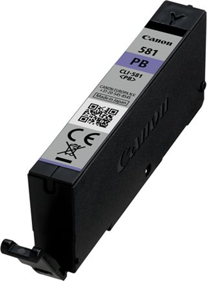Currys Business | Canon Canon CLI-581 Photo Blue Ink Cartridge 2107C001 Canon Canon CLI-581 Photo Blue Ink Cartridge 2107C001