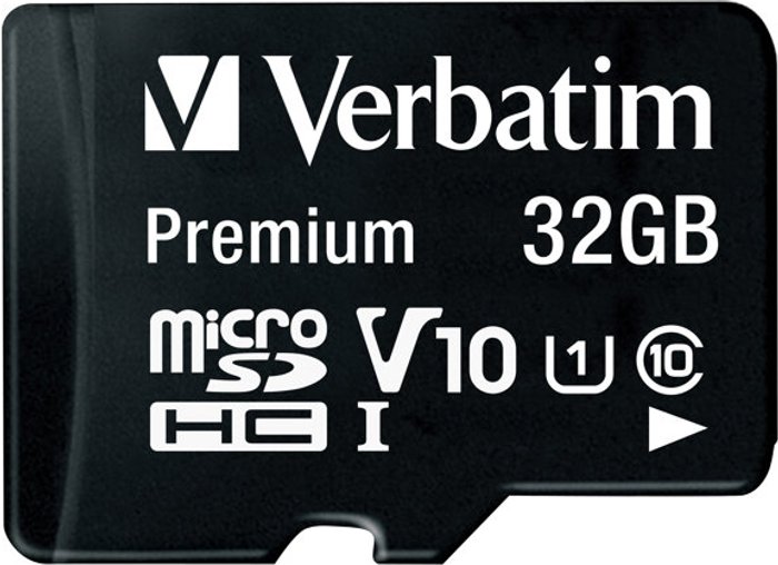 Currys Business | Verbatim Verbatim Premium U1 MicroSDHC Card 32GB + Adapter Verbatim Verbatim Premium U1 MicroSDHC Card 32GB + Adapter