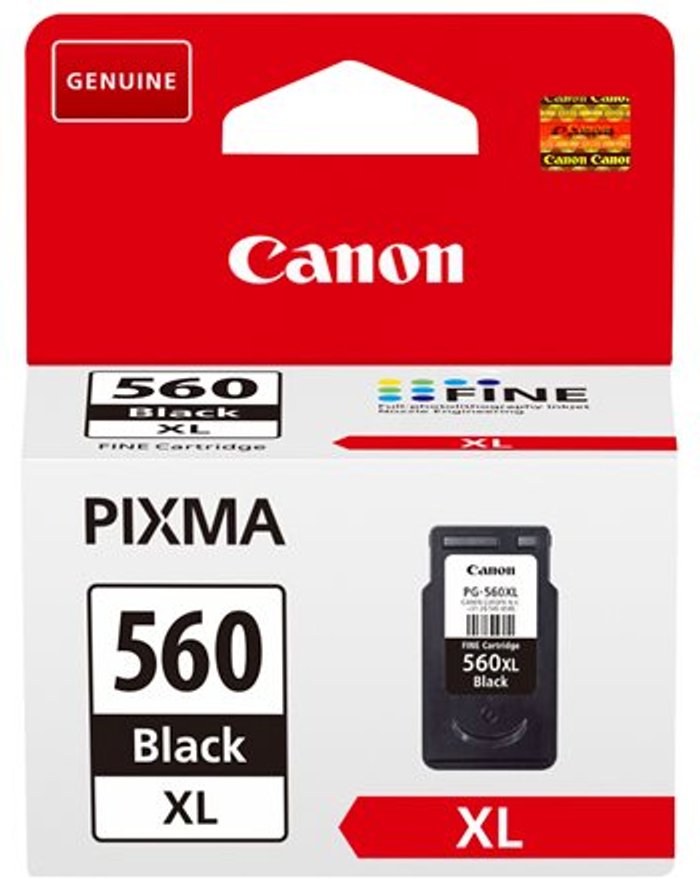Currys Business | Canon Canon PG-560 XL Black High Yield Ink Cartridge 3712C001 Canon Canon PG-560 XL Black High Yield Ink Cartridge 3712C001