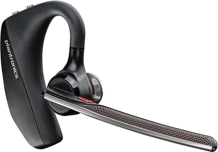 Currys Business | Poly POLY Voyager 5200 Wireless Headset - Black, Black Poly POLY Voyager 5200 Wireless Headset - Black, Black