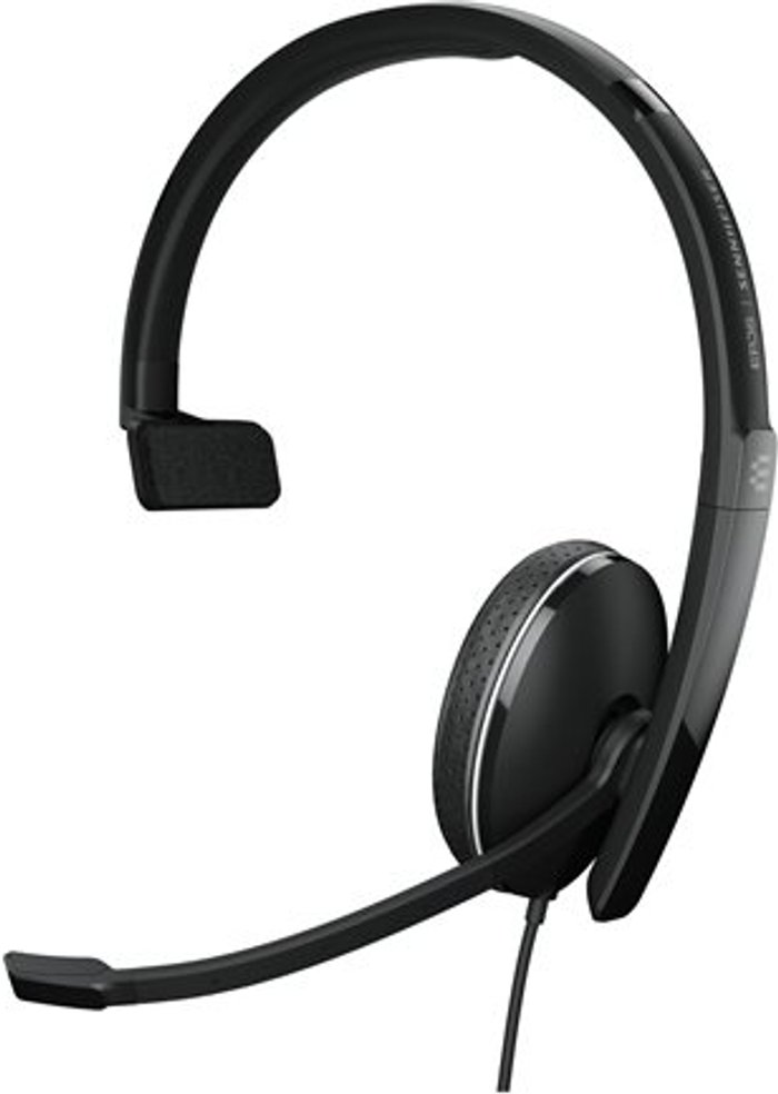 Currys Business | Epos Sennheiser Epos Adapt 135 Monaural Headset with 3.5mm Jack Black 1000907 Epos Sennheiser Epos Adapt 135 Monaural Headset with 3.5mm Jack Black 1000907