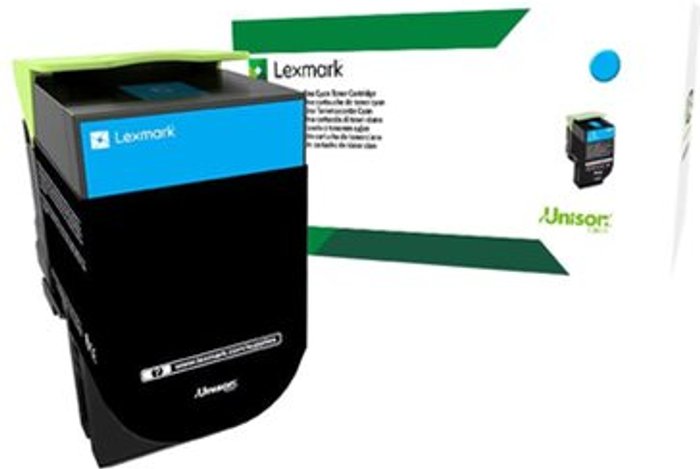 Currys Business | Lexmark Lexmark 802SC - cyan - original - toner cartridge - LCCP, LRP Lexmark Lexmark 802SC - cyan - original - toner cartridge - LCCP, LRP