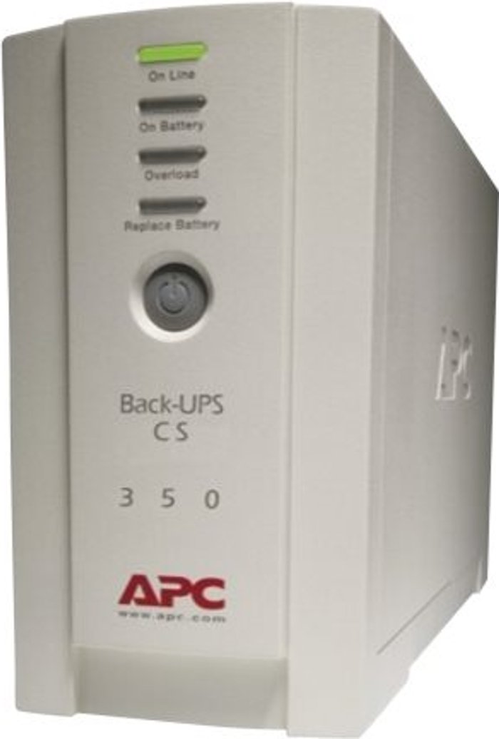 Currys Business | APC APC Back-UPS CS 350 - UPS - 210 Watt - 350 VA APC APC Back-UPS CS 350 - UPS - 210 Watt - 350 VA