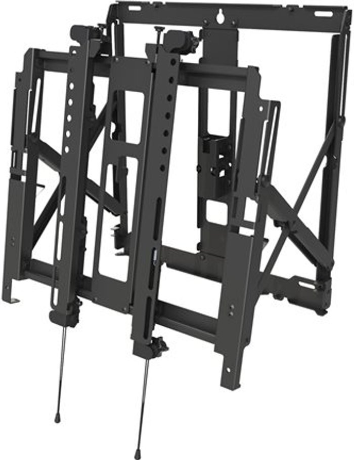 Currys Business | Peerless Peerless-AV SmartMount Full Service Video Wall Mount with Quick Release DS-VW755S - mounting kit - for video wall - black powder coat Peerless Peerless-AV SmartMount Full Service Video Wall Mount with Quick Release DS-VW755S - mounting kit - for video wall - black powder coat