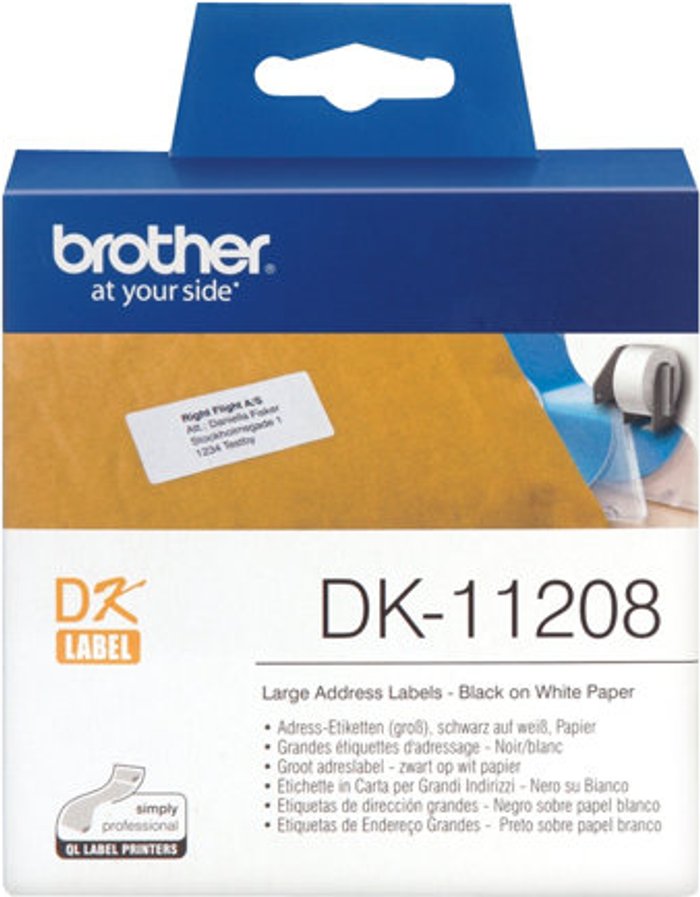 Currys Business | Brother Brother DK-11208 - address labels Brother Brother DK-11208 - address labels