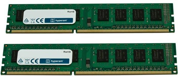 Currys Business | HYPERTEC Hyperam - DDR3 - kit - 4 GB: 2 x 2 GB - DIMM 240-pin - 1066 MHz / PC3-8500 - unbuffered HYPERTEC Hyperam - DDR3 - kit - 4 GB: 2 x 2 GB - DIMM 240-pin - 1066 MHz / PC3-8500 - unbuffered