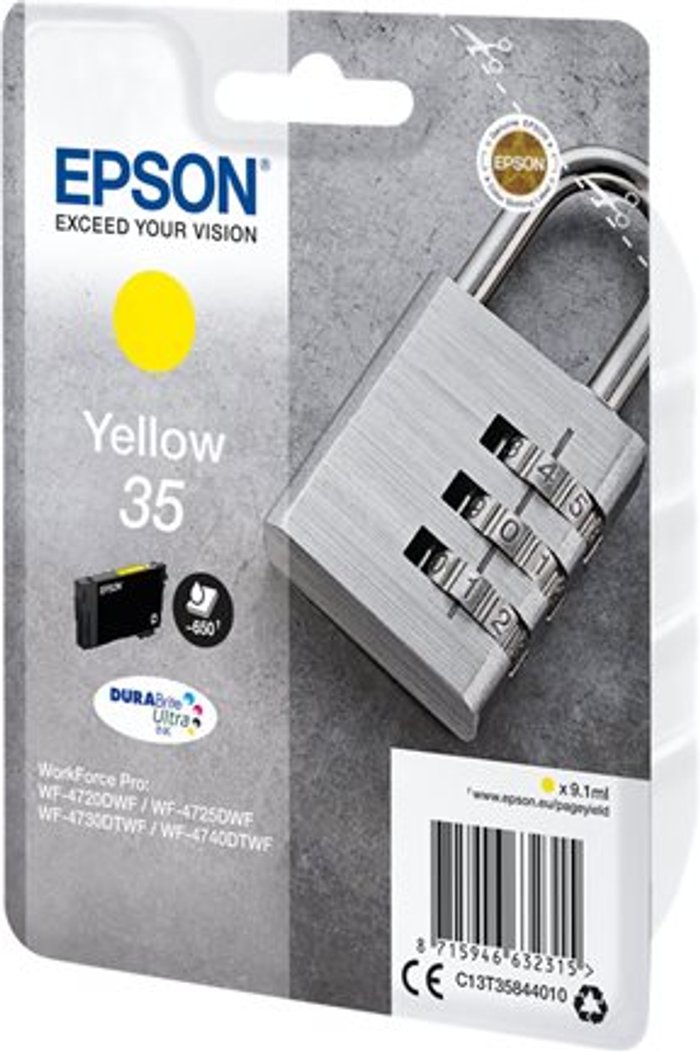Currys Business | Epson Epson 35 - yellow - original - ink cartridge Epson Epson 35 - yellow - original - ink cartridge