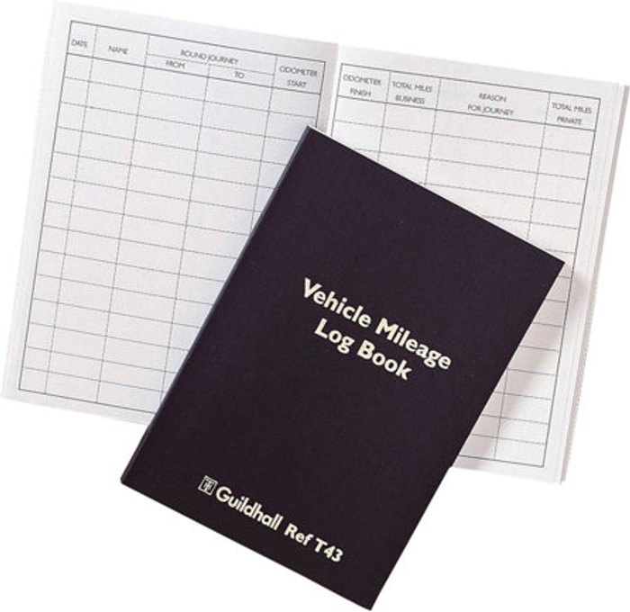 Currys Business | Guildhall Exacompta Guildhall Vehicle Mileage Log Book T43 Guildhall Exacompta Guildhall Vehicle Mileage Log Book T43