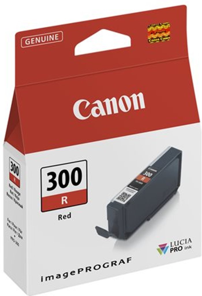 Currys Business | Canon Canon PFI-300 R - red - original - ink tank Canon Canon PFI-300 R - red - original - ink tank