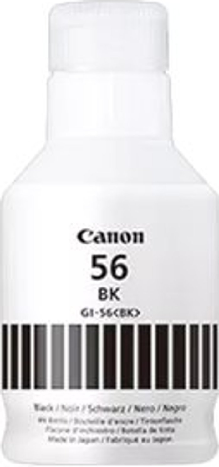 Currys Business | Canon Canon GI-56BK Ink Bottle Black 4412C001 Canon Canon GI-56BK Ink Bottle Black 4412C001