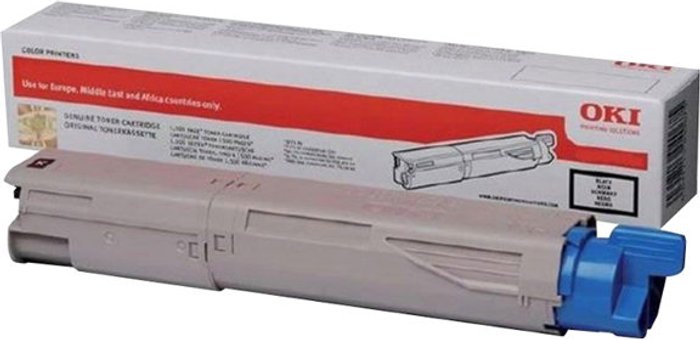 Currys Business | OKI OKI - black - original - toner cartridge OKI OKI - black - original - toner cartridge
