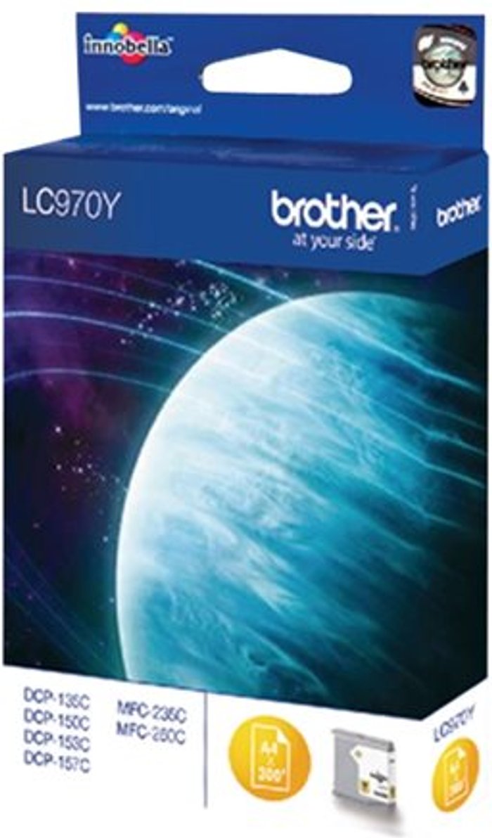 Currys Business | Brother Brother LC970Y - yellow - original - ink cartridge Brother Brother LC970Y - yellow - original - ink cartridge
