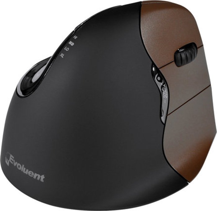 Currys Business | Evoluent Evoluent VerticalMouse 4 Small - vertical mouse - 2.4 GHz Evoluent Evoluent VerticalMouse 4 Small - vertical mouse - 2.4 GHz