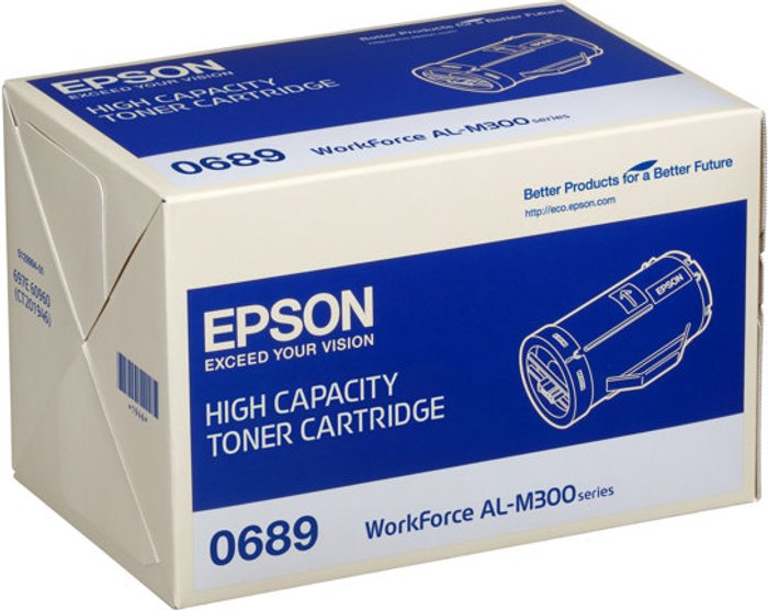Currys Business | Epson Epson 0689 Toner Cartridge High Capacity Black C13S050689 Epson Epson 0689 Toner Cartridge High Capacity Black C13S050689