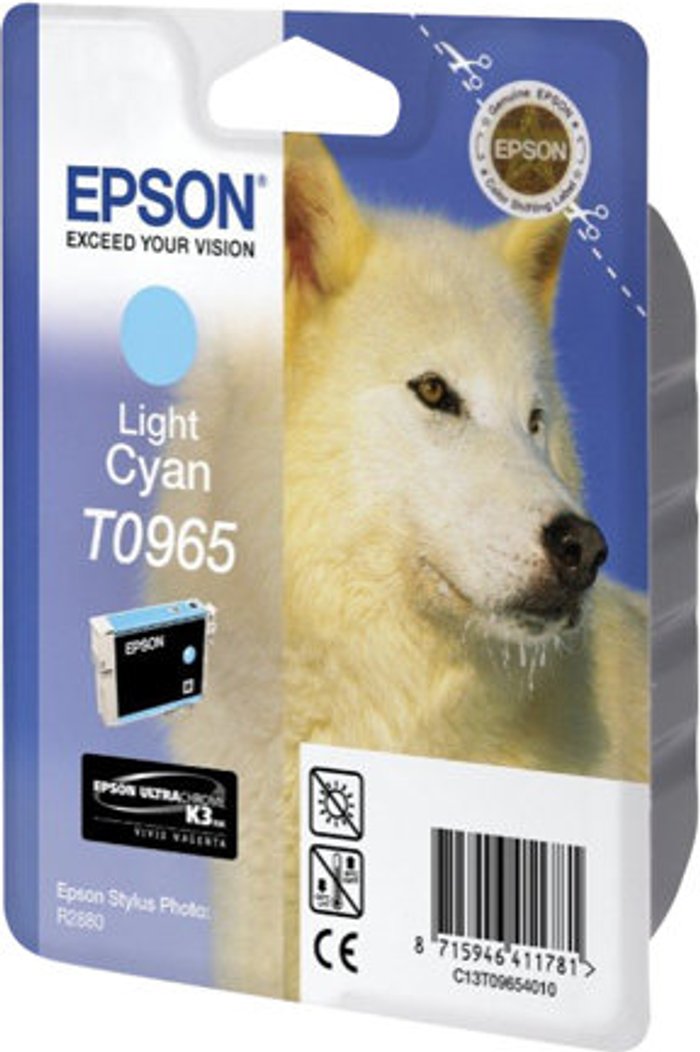 Currys Business | Epson Epson T0965 - light cyan - original - ink cartridge Epson Epson T0965 - light cyan - original - ink cartridge