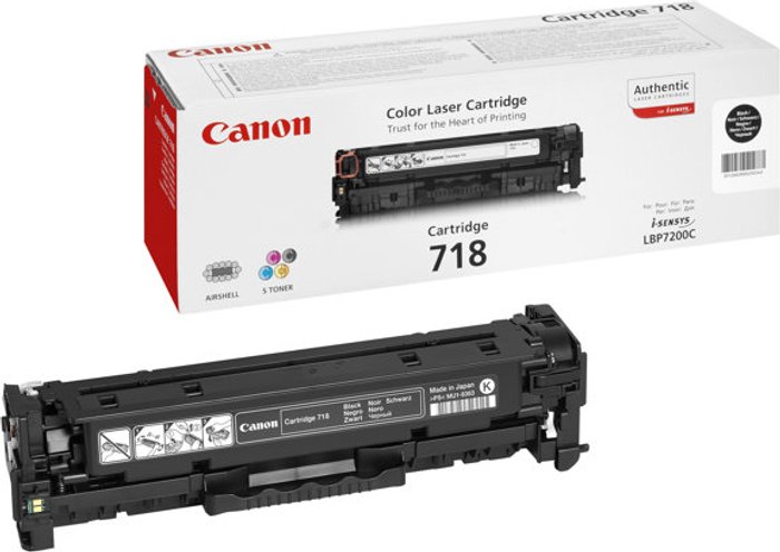 Currys Business | Canon Canon 718 Black - black - original - toner cartridge Canon Canon 718 Black - black - original - toner cartridge