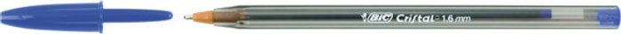 Currys Business | Bic BIC Cristal Large - ballpoint pen (pack of 50) Bic BIC Cristal Large - ballpoint pen (pack of 50)