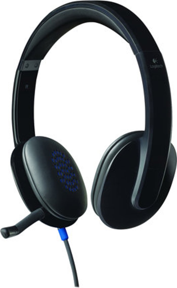 Currys Business | Logitech Logitech USB Headset H540 - headset Logitech Logitech USB Headset H540 - headset