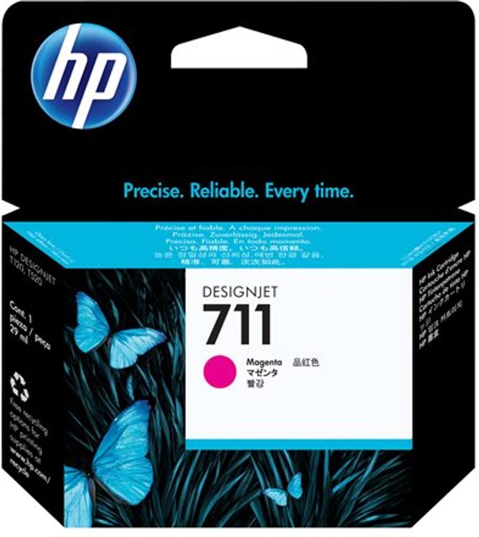 Currys Business | HP HP 711 - magenta - original - DesignJet - ink cartridge HP HP 711 - magenta - original - DesignJet - ink cartridge