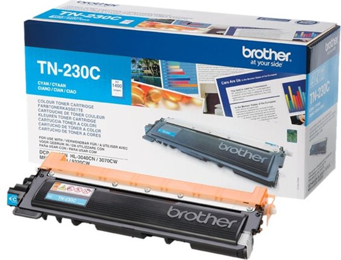 Currys Business | Brother Brother TN230C - cyan - original - toner cartridge Brother Brother TN230C - cyan - original - toner cartridge