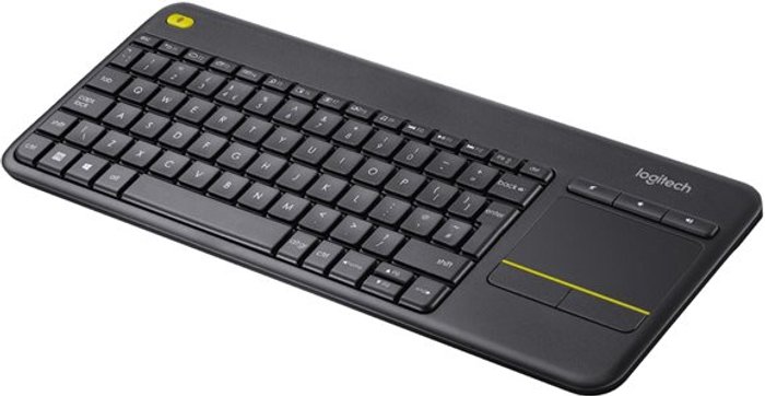 Currys Business | Logitech LOGITECH K400 Plus Wireless Keyboard - Dark Grey, Silver/Grey Logitech LOGITECH K400 Plus Wireless Keyboard - Dark Grey, Silver/Grey