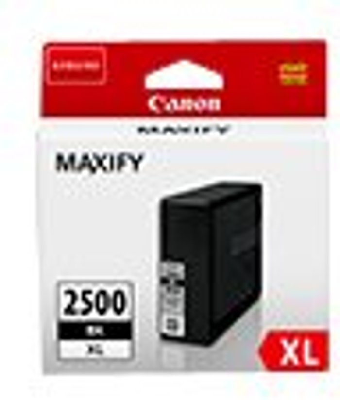 Currys Business | Canon Canon PGI-2500XL BK Inkjet Cartridge High Yield Black 9254B001 Canon Canon PGI-2500XL BK Inkjet Cartridge High Yield Black 9254B001