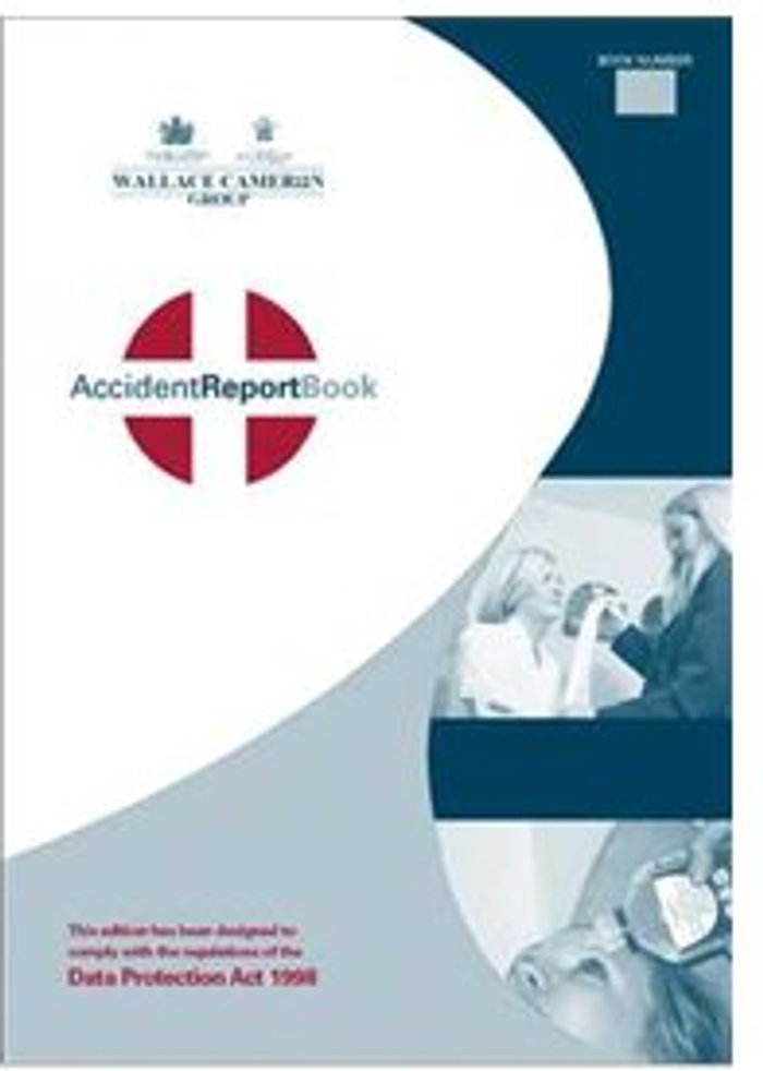 Currys Business | WALLACE CAMERON Wallace Cameron - accident report book - A4 WALLACE CAMERON Wallace Cameron - accident report book - A4