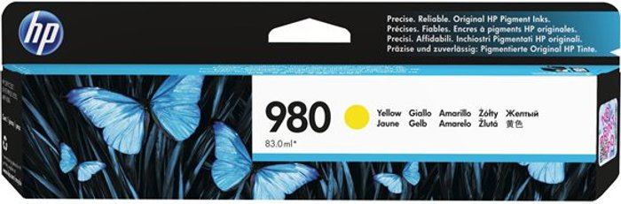 Currys Business | HP HP 980 - yellow - original - ink cartridge HP HP 980 - yellow - original - ink cartridge