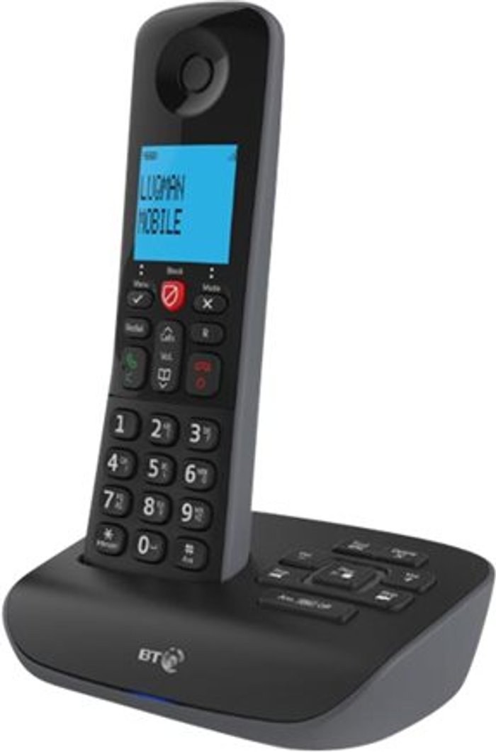 Currys Business | British Telecom BT Essential DECT TAM Phone Single 90657 British Telecom BT Essential DECT TAM Phone Single 90657