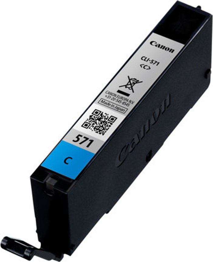 Currys Business | Canon Canon CLI-571C Inkjet Cartridge Cyan 0386C001 Canon Canon CLI-571C Inkjet Cartridge Cyan 0386C001