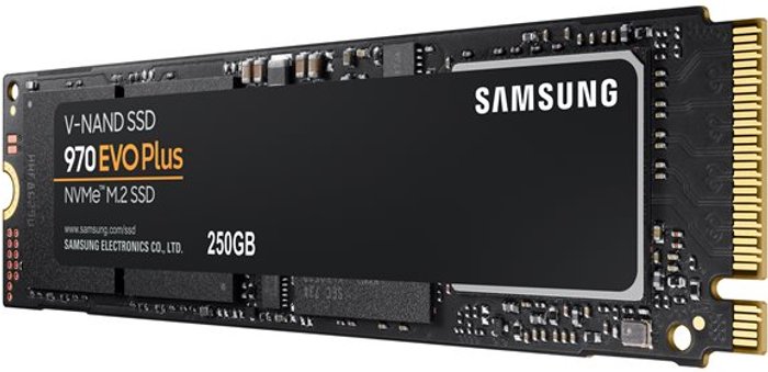 Currys Business | Samsung SAMSUNG 970 Evo Plus M.2 Internal SSD - 250 GB, Black Samsung SAMSUNG 970 Evo Plus M.2 Internal SSD - 250 GB, Black