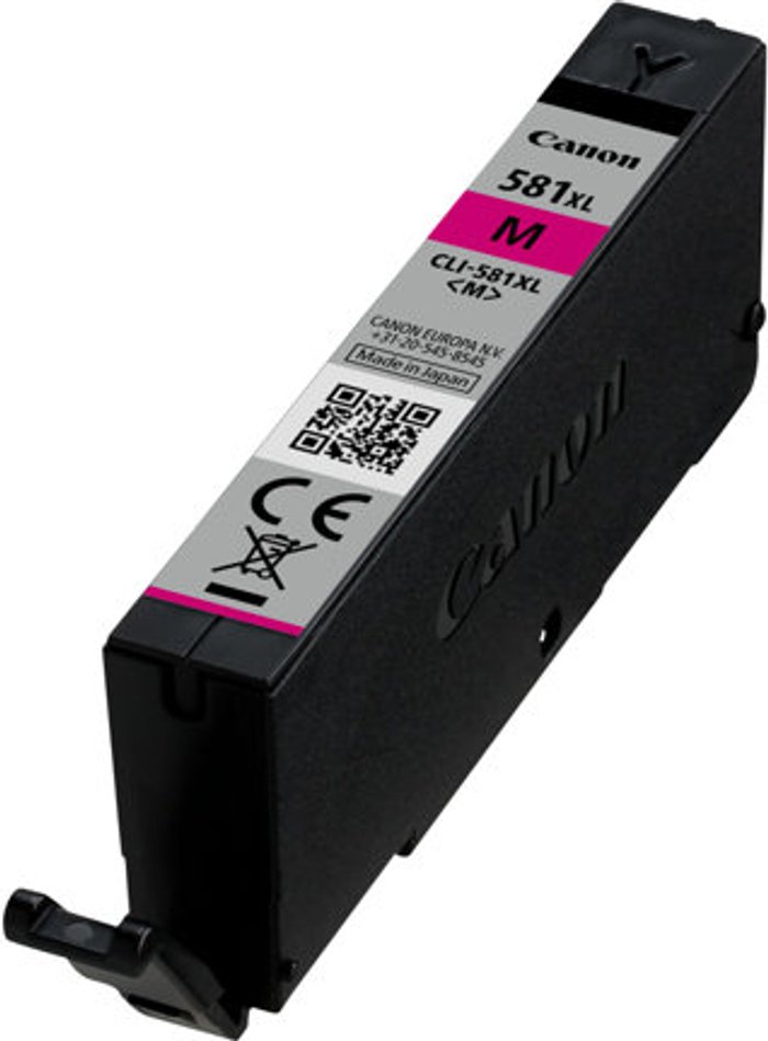 Currys Business | Canon Canon CLI-581XL M Inkjet Cartridge High Yield Magenta 2050C001 Canon Canon CLI-581XL M Inkjet Cartridge High Yield Magenta 2050C001