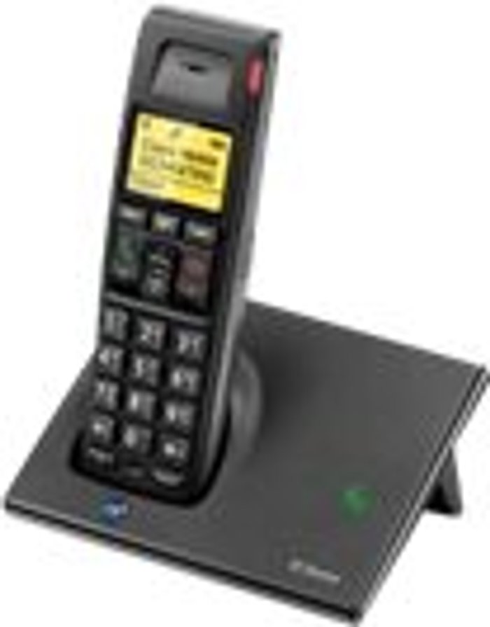 Currys Business | British Telecom BT Diverse 7110 Plus DECT Telephone Single Black 44708 48437 British Telecom BT Diverse 7110 Plus DECT Telephone Single Black 44708 48437