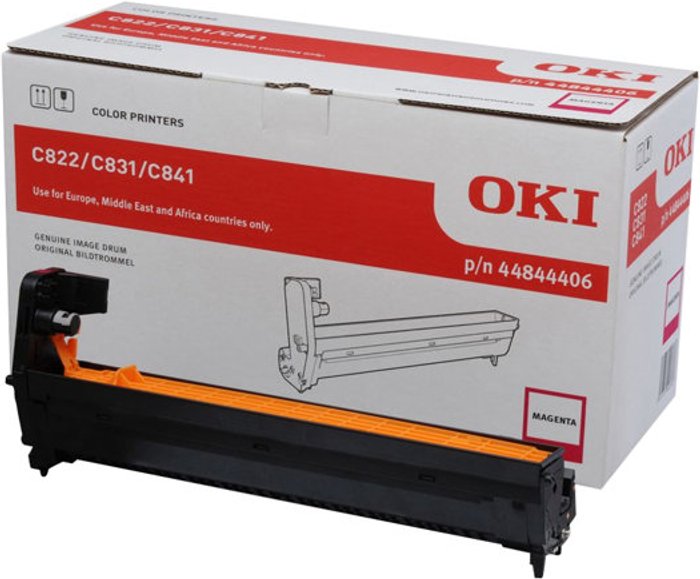 Currys Business | OKI Oki C831/841 EP Magenta Image Drum 44844406 OKI Oki C831/841 EP Magenta Image Drum 44844406