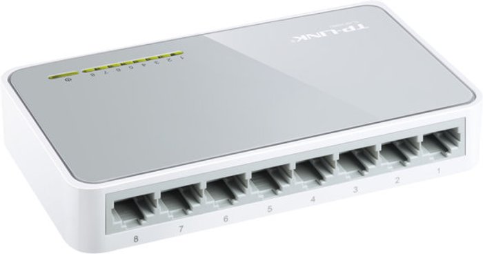 Currys Business | TP-Link TP-Link TL-SF1008D 8-Port 10/100Mbps Desktop Switch - switch - 8 ports TP-Link TP-Link TL-SF1008D 8-Port 10/100Mbps Desktop Switch - switch - 8 ports